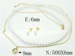 Stainless Steel Jewelry Wholesale - Stainless Steel Jewelry Sets - HY59S2029HL5