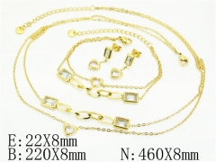 Stainless Steel Jewelry Wholesale - Stainless Steel Jewelry Sets - HY30S0219JZZ