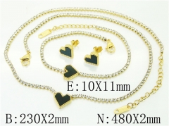 Stainless Steel Jewelry Wholesale - Stainless Steel Jewelry Sets - HY59S2453I25
