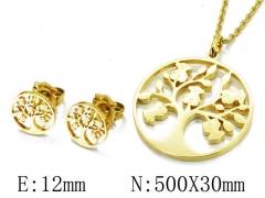 Stainless Steel Jewelry Wholesale - Stainless Steel Jewelry Sets - HY90S0636HNW