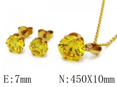 Stainless Steel Jewelry Wholesale - Stainless Steel Jewelry Sets - HY30S0009H00