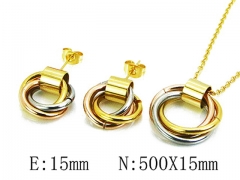 Stainless Steel Jewelry Wholesale - Stainless Steel Jewelry Sets - HY59S1360HDD