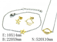 Stainless Steel Jewelry Wholesale - Stainless Steel Jewelry Sets - HY59S1307MX