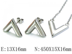Stainless Steel Jewelry Wholesale - Stainless Steel Jewelry Sets - HY06S0844HHZ