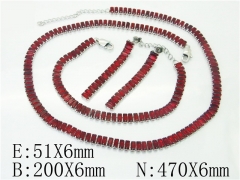 Stainless Steel Jewelry Wholesale - Stainless Steel Jewelry Sets - HY59S2092KDD
