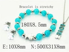 Stainless Steel Jewelry Wholesale - Stainless Steel Jewelry Sets - HY21S0402JHF
