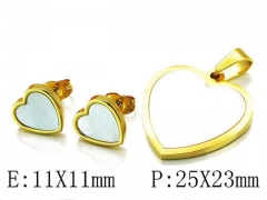 Stainless Steel Jewelry Wholesale - Stainless Steel Jewelry Sets - HY25S0562HIW