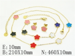 Stainless Steel Jewelry Wholesale - Stainless Steel Jewelry Sets - HY32S0167INT