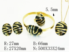 Stainless Steel Jewelry Wholesale - Stainless Steel Jewelry Sets - HY50S0644JDD