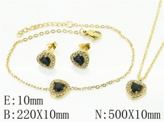 Stainless Steel Jewelry Wholesale - Stainless Steel Jewelry Sets - HY59S2327HLD