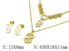 Stainless Steel Jewelry Wholesale - Stainless Steel Jewelry Sets - HY59S1380HCC