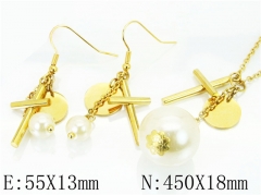 Stainless Steel Jewelry Wholesale - Stainless Steel Jewelry Sets - HY64S1301HMD