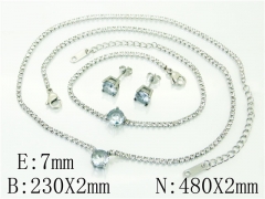Stainless Steel Jewelry Wholesale - Stainless Steel Jewelry Sets - HY59S2471IGL