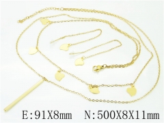 Stainless Steel Jewelry Wholesale - Stainless Steel Jewelry Sets - HY59S1858HQQ