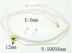 Stainless Steel Jewelry Wholesale - Stainless Steel Jewelry Sets - HY59S2049HLL