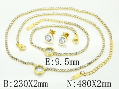 Stainless Steel Jewelry Wholesale - Stainless Steel Jewelry Sets - HY59S2444IIL