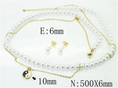 Stainless Steel Jewelry Wholesale - Stainless Steel Jewelry Sets - HY59S2026HL5