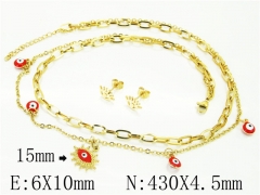 Stainless Steel Jewelry Wholesale - Stainless Steel Jewelry Sets - HY24S0052HIV