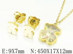 Stainless Steel Jewelry Wholesale - Stainless Steel Jewelry Sets - HY21S0317HOW