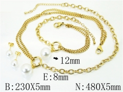 Stainless Steel Jewelry Wholesale - Stainless Steel Jewelry Sets - HY59S2278HOD