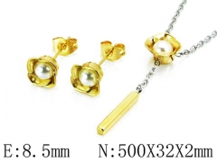 Stainless Steel Jewelry Wholesale - Stainless Steel Jewelry Sets - HY59S1334NL