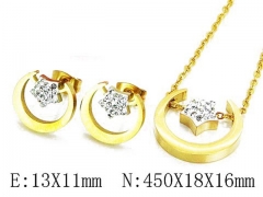 Stainless Steel Jewelry Wholesale - Stainless Steel Jewelry Sets - HY25S0670HKX