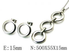 Stainless Steel Jewelry Wholesale - Stainless Steel Jewelry Sets - HY59S2723OR