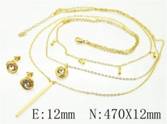 Stainless Steel Jewelry Wholesale - Stainless Steel Jewelry Sets - HY59S0203HJD