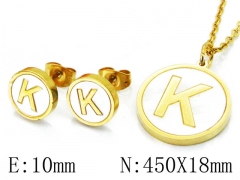 Stainless Steel Jewelry Wholesale - Stainless Steel Jewelry Sets - HY25S0727HKE