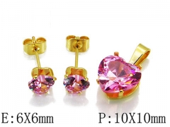 Stainless Steel Jewelry Wholesale - Stainless Steel Jewelry Sets - HY21S0004JHE