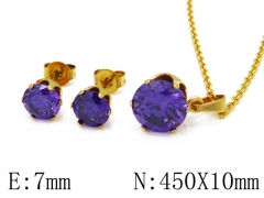 Stainless Steel Jewelry Wholesale - Stainless Steel Jewelry Sets - HY30S0011H00