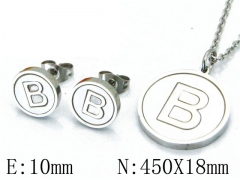 Stainless Steel Jewelry Wholesale - Stainless Steel Jewelry Sets - HY25S0692HJB