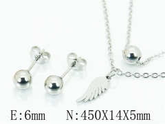 Stainless Steel Jewelry Wholesale - Stainless Steel Jewelry Sets - HY91S1369MW
