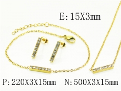 Stainless Steel Jewelry Wholesale - Stainless Steel Jewelry Sets - HY59S2565HJE