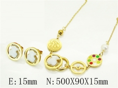 Stainless Steel Jewelry Wholesale - Stainless Steel Jewelry Sets - HY21S0446IHR