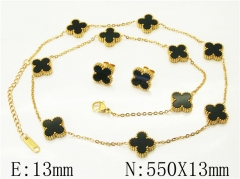 Stainless Steel Jewelry Wholesale - Stainless Steel Jewelry Sets - HY50S0407HLB