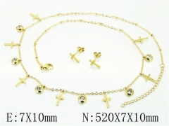 Stainless Steel Jewelry Wholesale - Stainless Steel Jewelry Sets - HY24S0011HBB