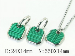 Stainless Steel Jewelry Wholesale - Stainless Steel Jewelry Sets - HY06S1120HJA
