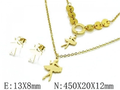 Stainless Steel Jewelry Wholesale - Stainless Steel Jewelry Sets - HY59S1378HVV