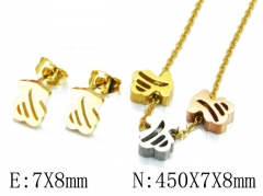 Stainless Steel Jewelry Wholesale - Stainless Steel Jewelry Sets - HY64S1099PE