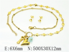 Stainless Steel Jewelry Wholesale - Stainless Steel Jewelry Sets - HY21S0388HPW