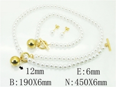 Stainless Steel Jewelry Wholesale - Stainless Steel Jewelry Sets - HY59S1975IVV