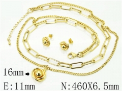 Stainless Steel Jewelry Wholesale - Stainless Steel Jewelry Sets - HY59S2250HLA