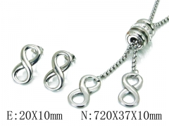 Stainless Steel Jewelry Wholesale - Stainless Steel Jewelry Sets - HY59S1398HIZ