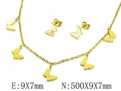 Stainless Steel Jewelry Wholesale - Stainless Steel Jewelry Sets - HY59S1481OLG