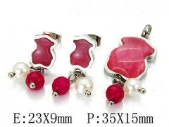 Stainless Steel Jewelry Wholesale - Stainless Steel Jewelry Sets - HY64S0787HLZ