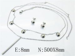 Stainless Steel Jewelry Wholesale - Stainless Steel Jewelry Sets - HY59S1726OS
