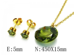 Stainless Steel Jewelry Wholesale - Stainless Steel Jewelry Sets - HY30S0341HIF
