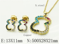 Stainless Steel Jewelry Wholesale - Stainless Steel Jewelry Sets - HY21S0415IHW