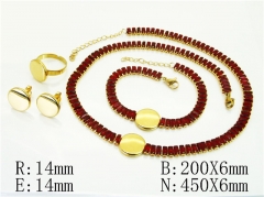 Stainless Steel Jewelry Wholesale - Stainless Steel Jewelry Sets - HY50S0499JLQ
